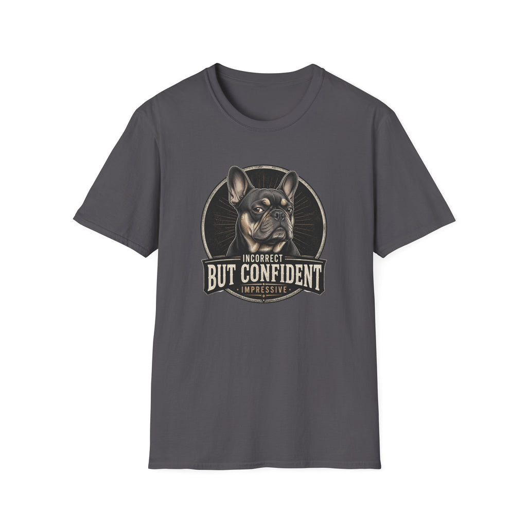 Confident Frenchie Dog T-Shirt