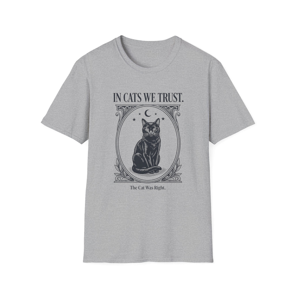 In Cats We Trust Cat T-Shirt