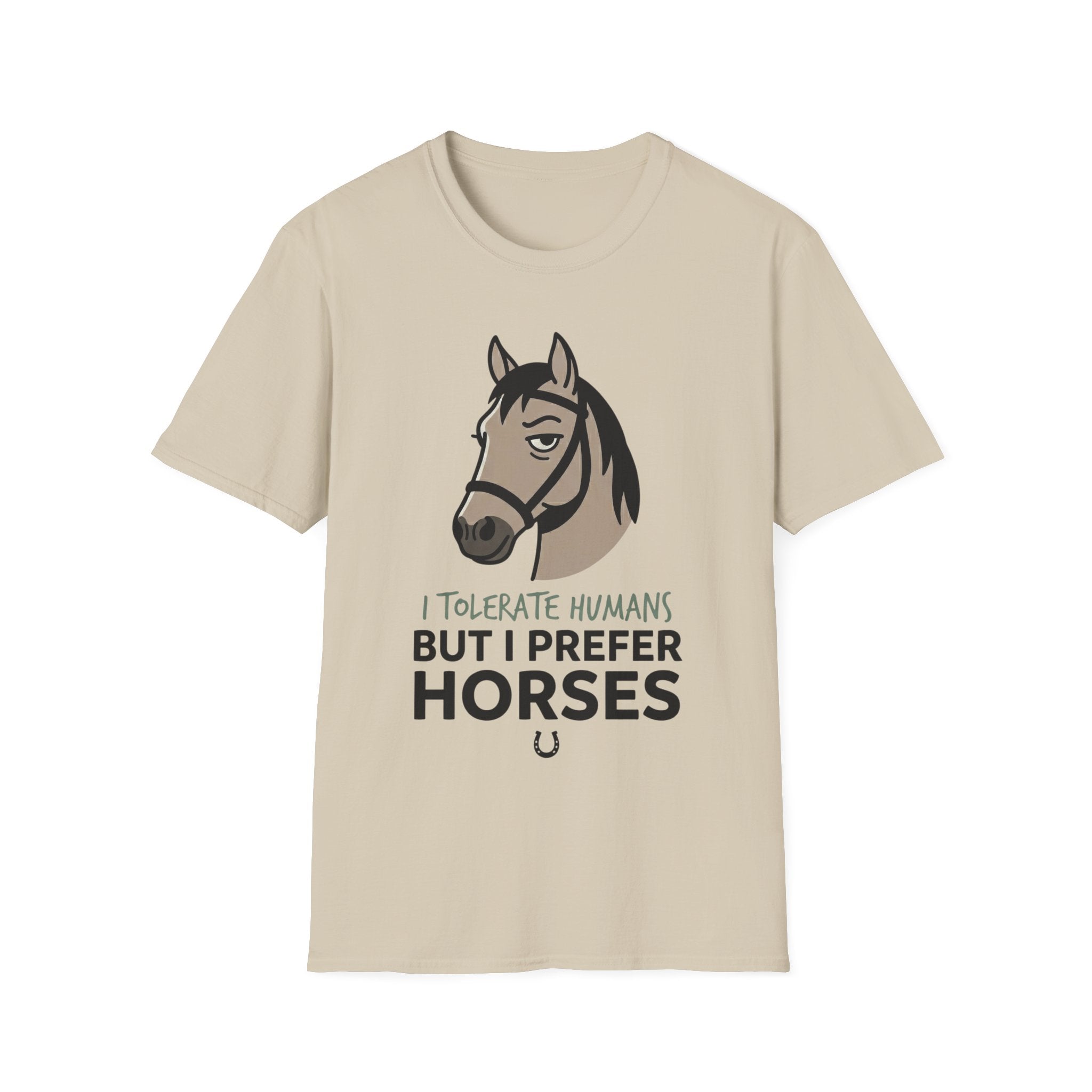 I Prefer Horses T-Shrit