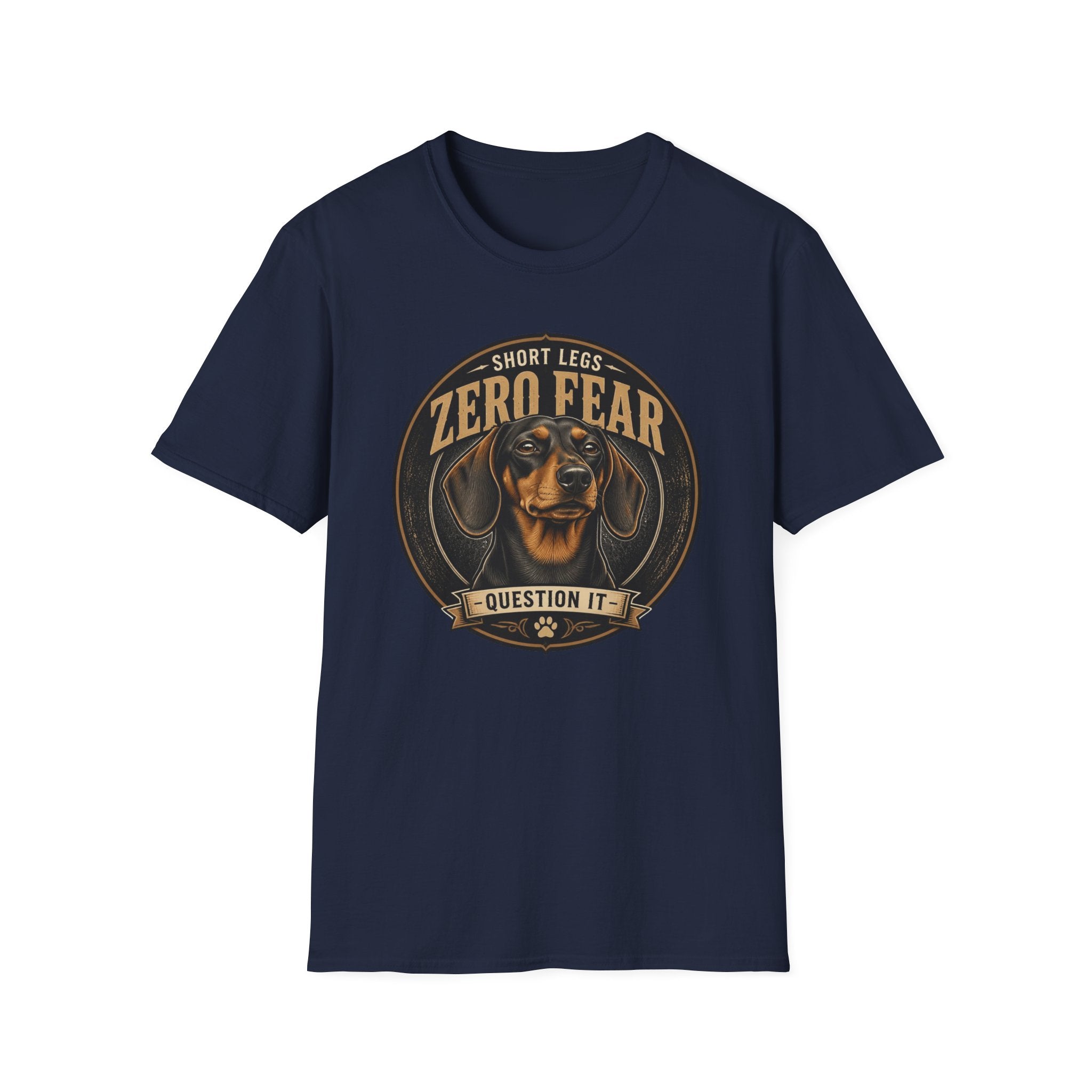 Zero Fear Dachshund Dog T-Shirt