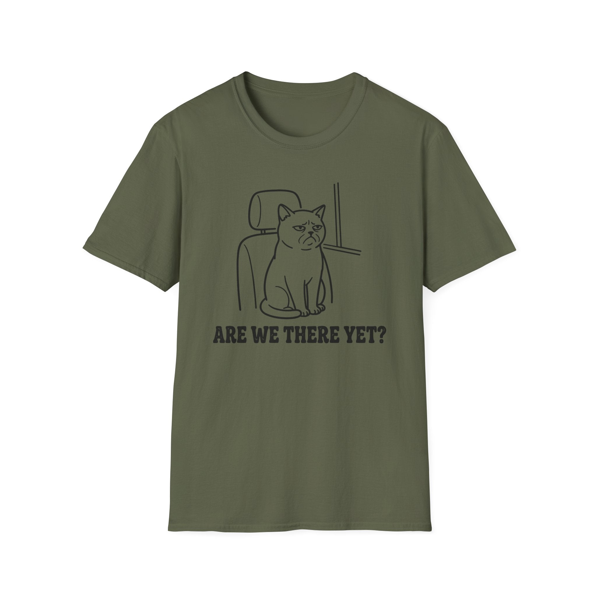 Are We There Yet Cat T-Shirt