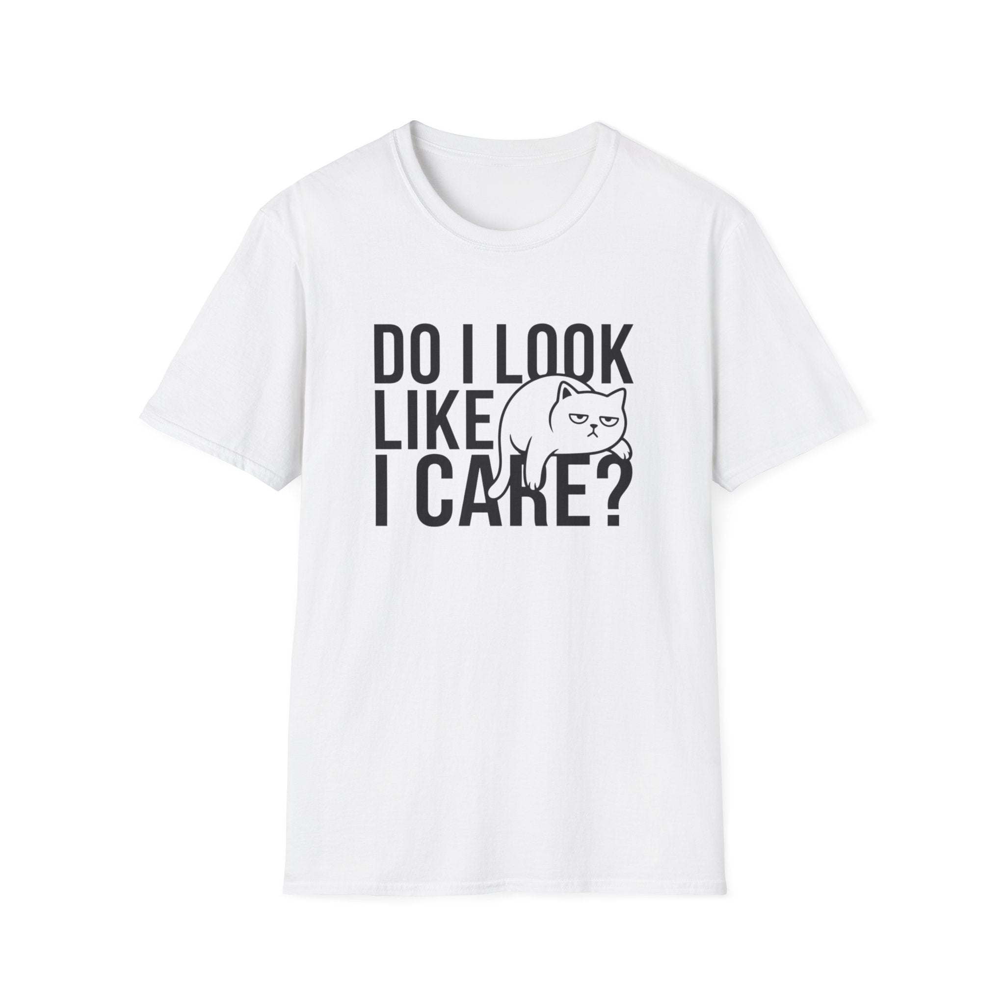 Do I Look Like I Care Cat T-Shirt