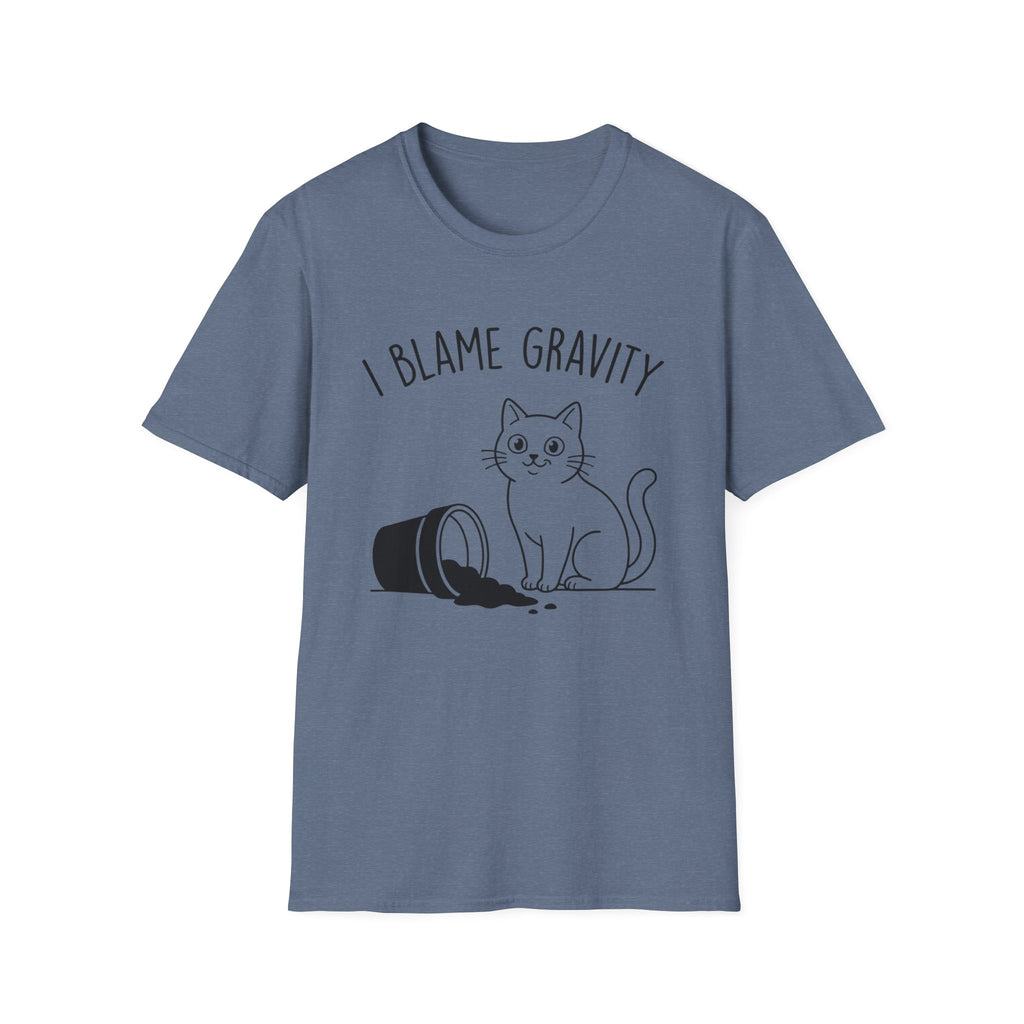I'm Blame Gravity 2 Cat T-Shirt