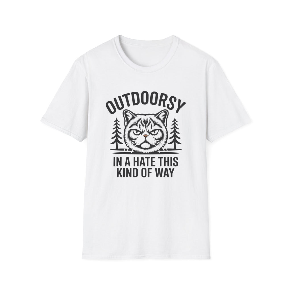 Outdoorsy Cat T-Shirt