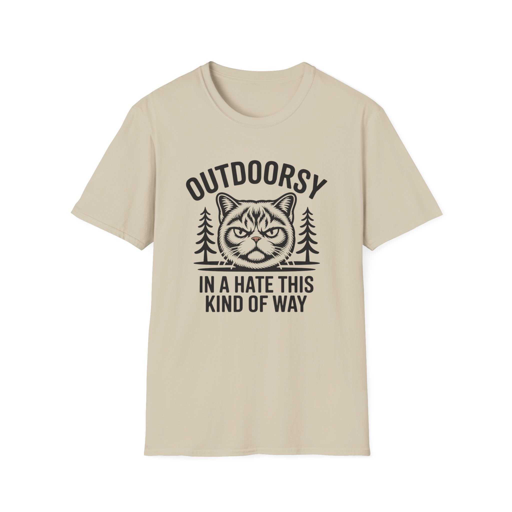 Outdoorsy Cat T-Shirt