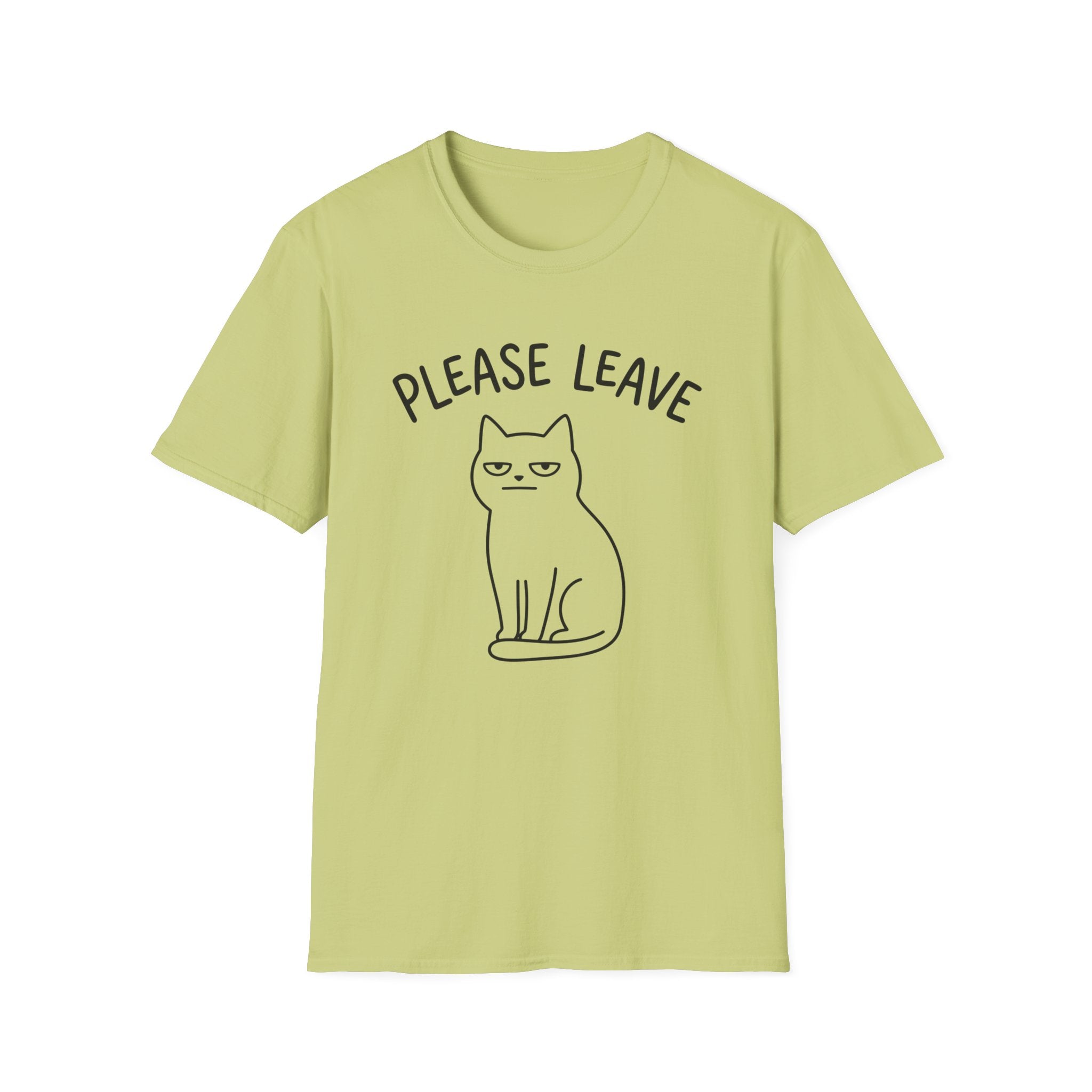 Please Leave Cat T-Shirt
