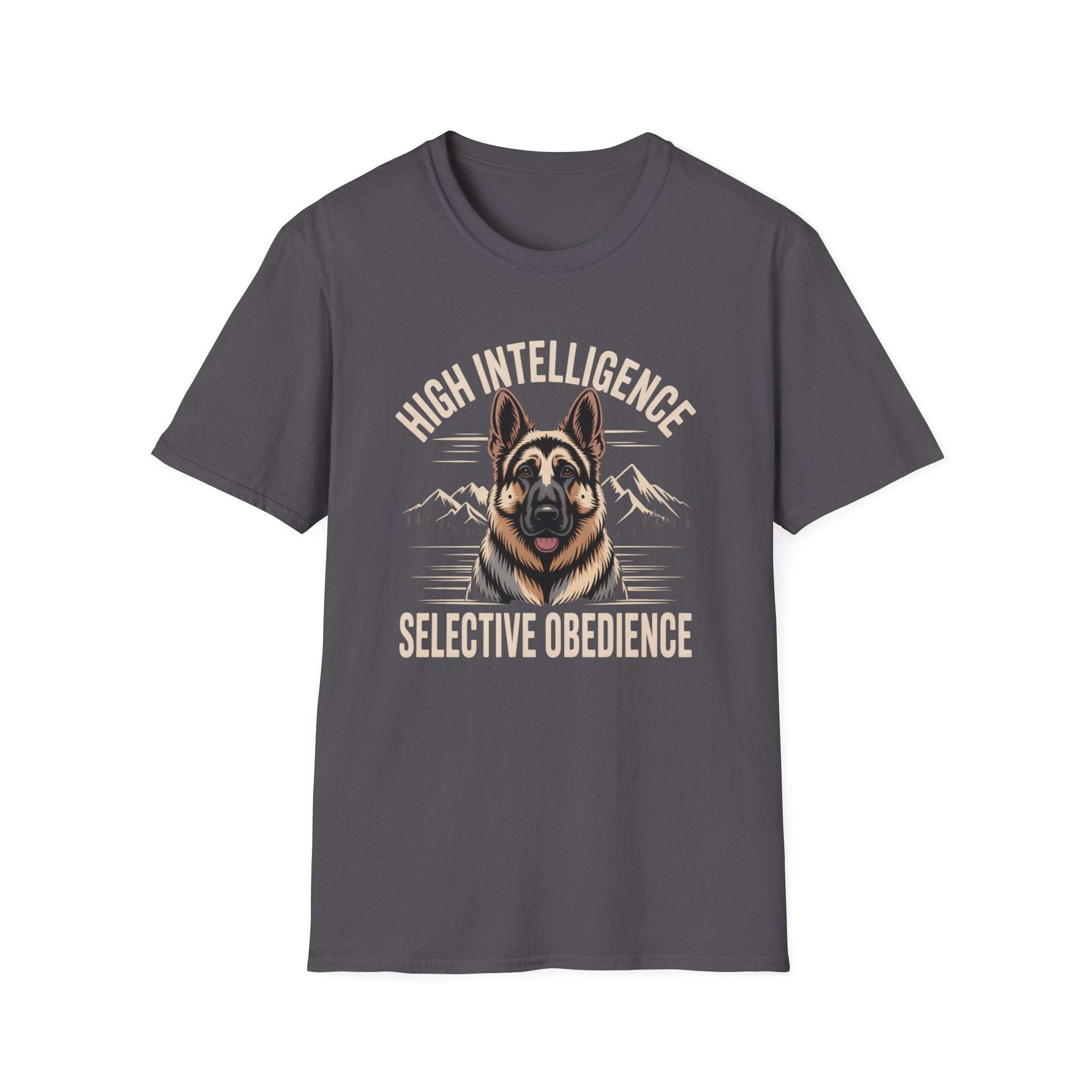 High Intel German Shepherd Dog T-Shirt
