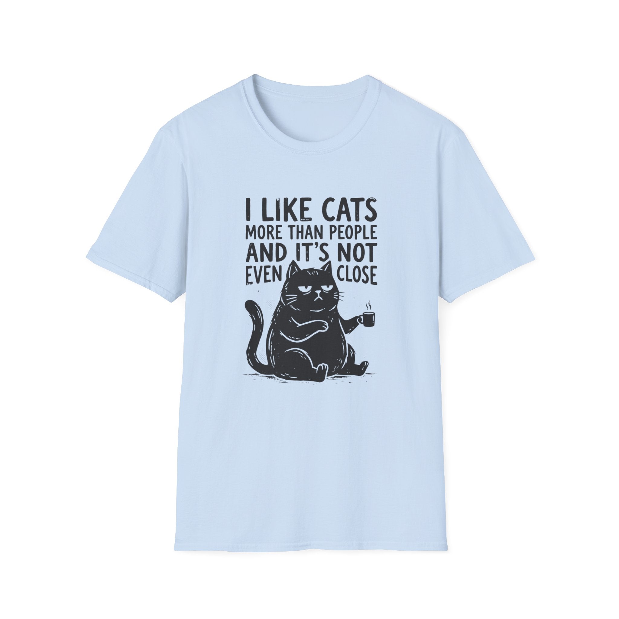 I Like Cats More Than People Cat T-Shirt