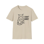 I Don't Care Cat T-Shirt
