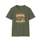 Coffee Kiss Sheltie Shetland Sheepdog Dog T-Shirt