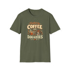 Coffee Kiss Dachshund Dog T-Shirt