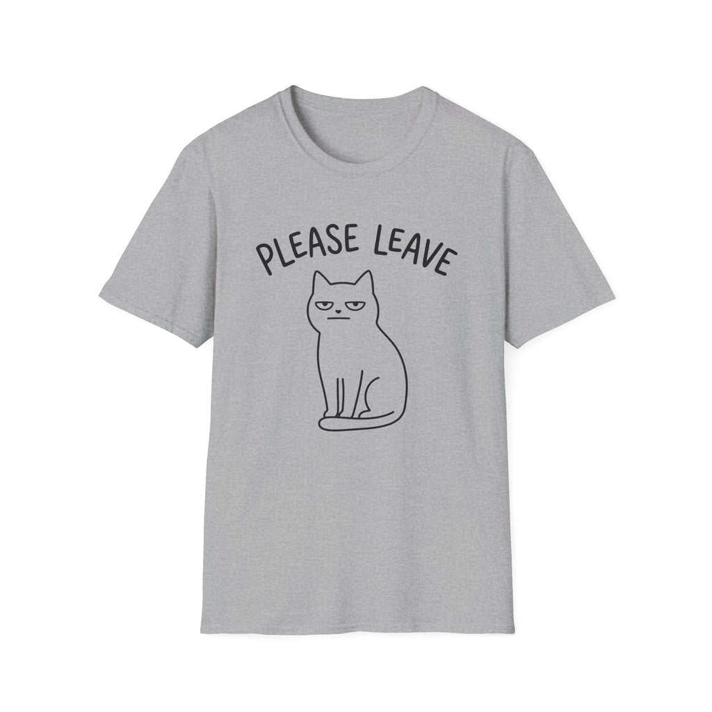 Please Leave Cat T-Shirt