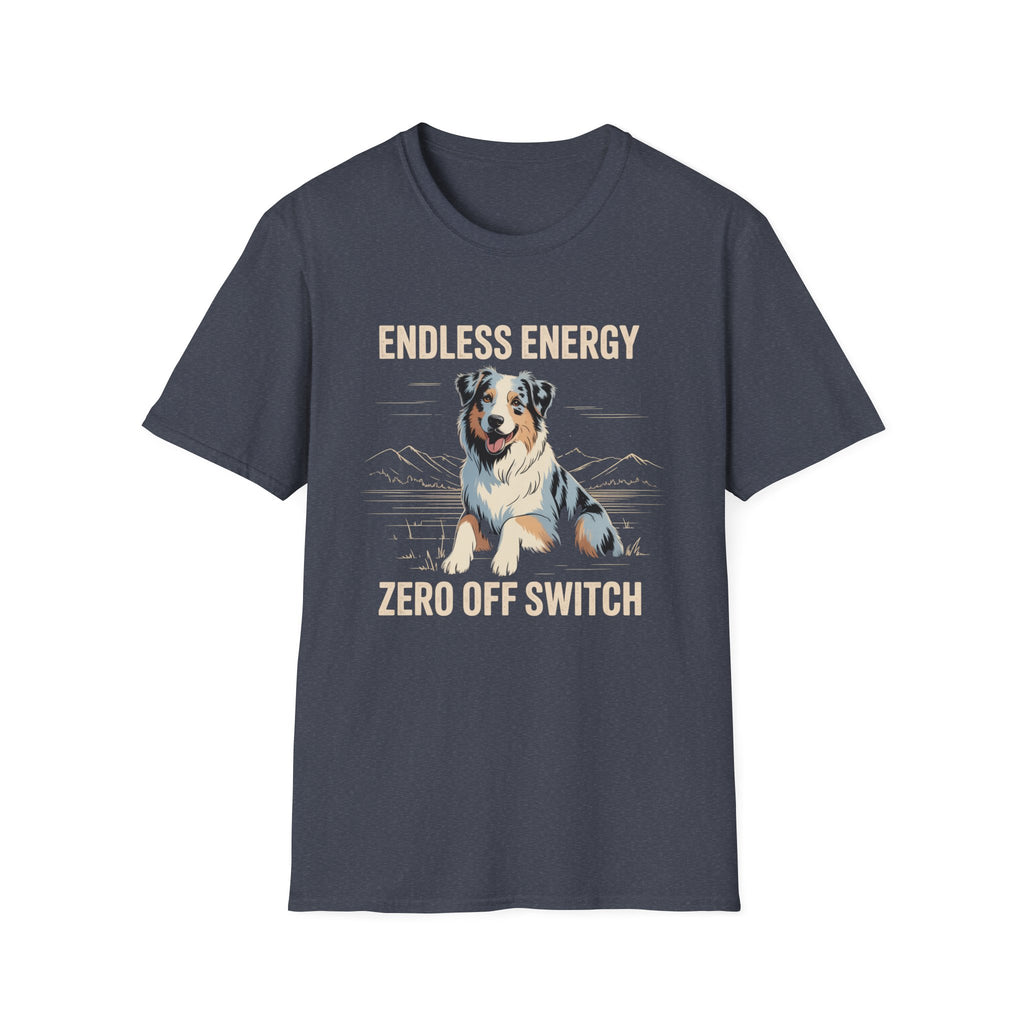 Endless Energy Australian Shepherd Dog T-Shirt
