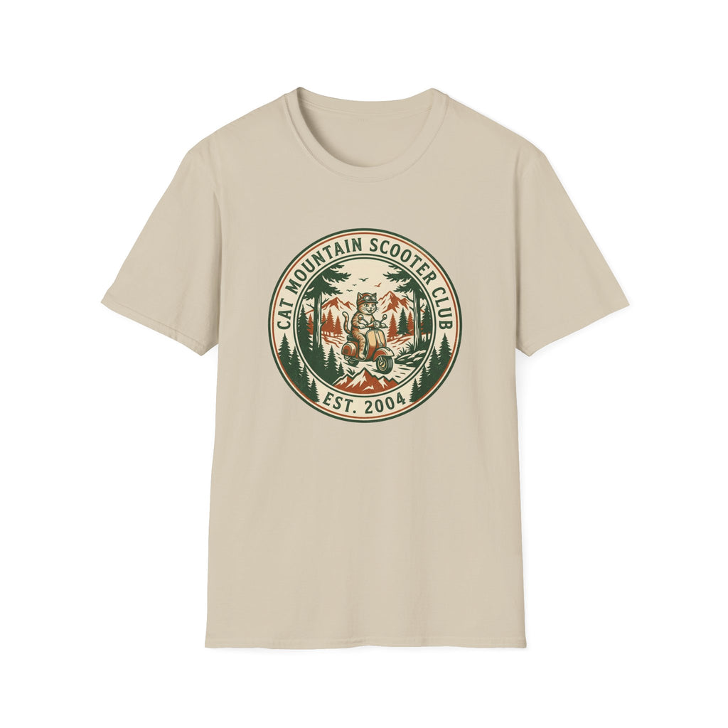 Cat Mountain Scooter Club T-Shirt