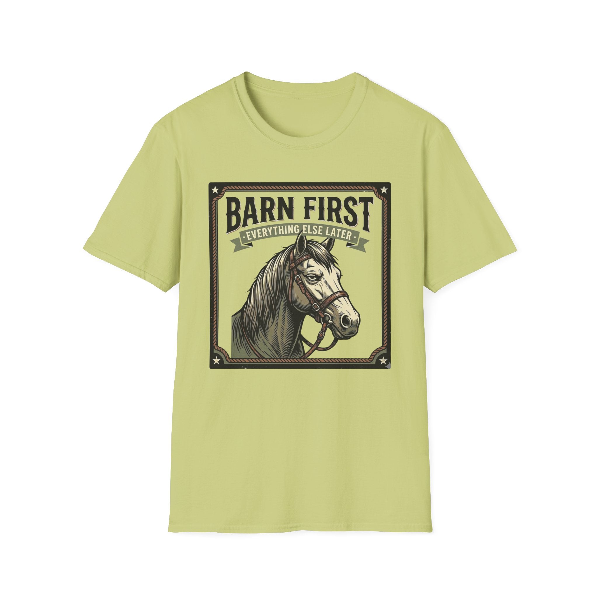 Barn First Horse T-Shirt
