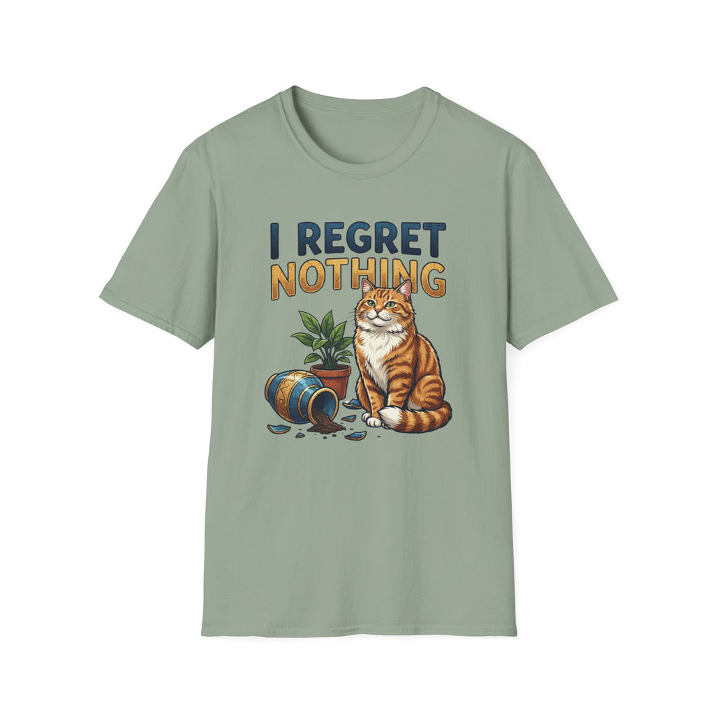 I regret Nothing Cat T-Shirt