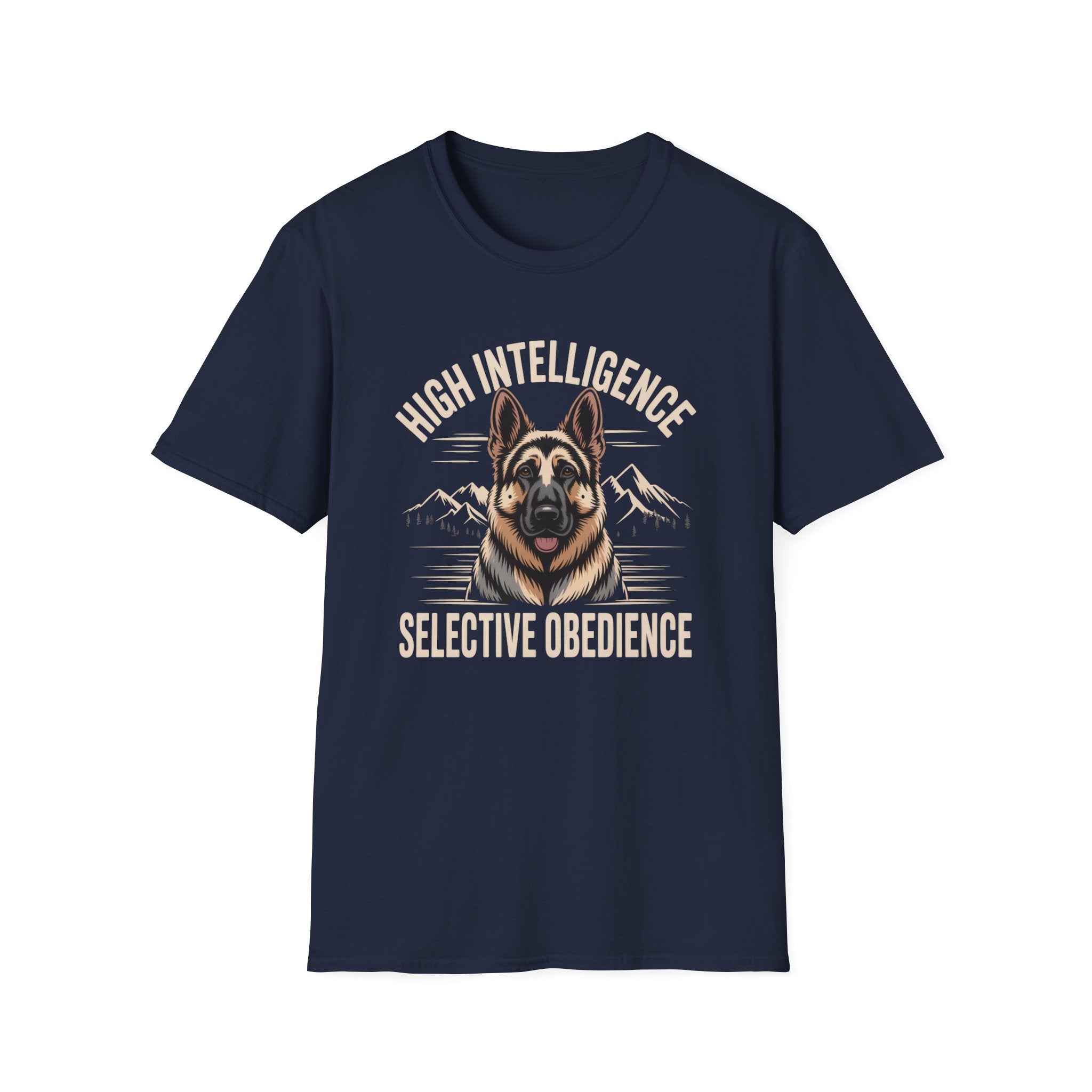 High Intel German Shepherd Dog T-Shirt