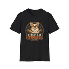 Higher Standards Corgi Dog T-Shirt