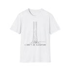 I Don't Do Elevation Cat T-Shirt