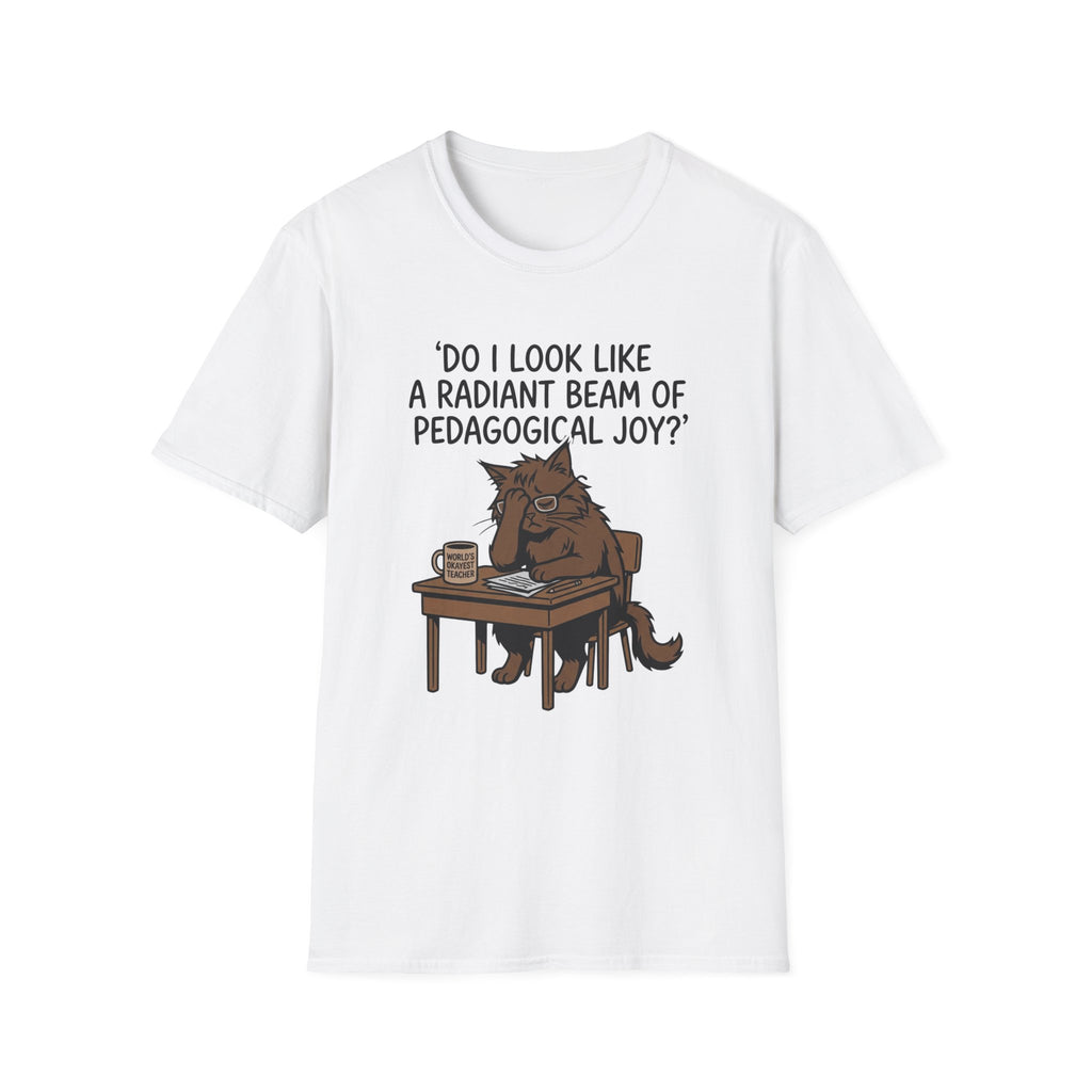 Pedagogical Joy Cat T-Shirt