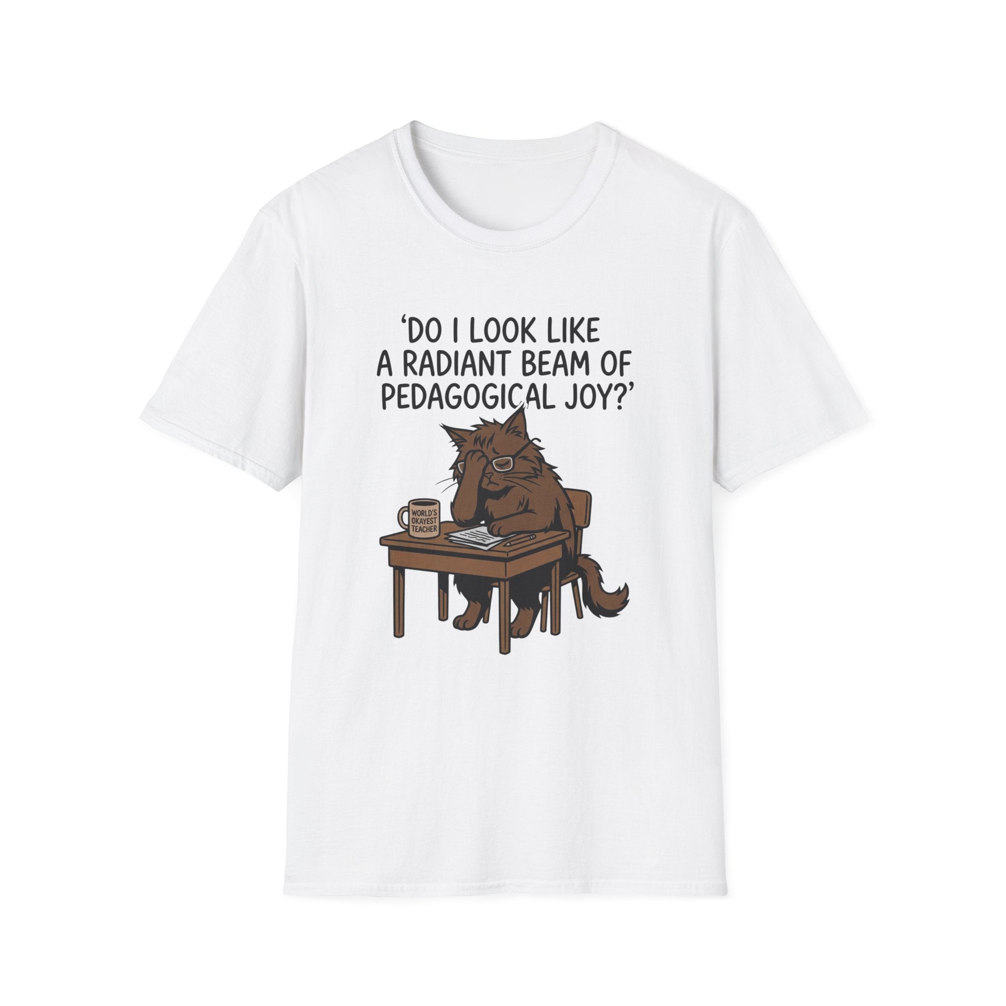 Pedagogical Joy Cat T-Shirt
