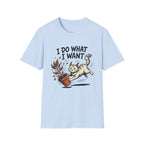 I Do What I Want Cat T-Shirt