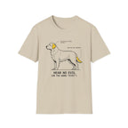 Hear No Evil Dog T-Shirt