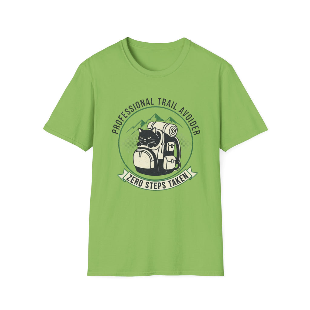 Professional Trail Avoider Cat T-Shirt