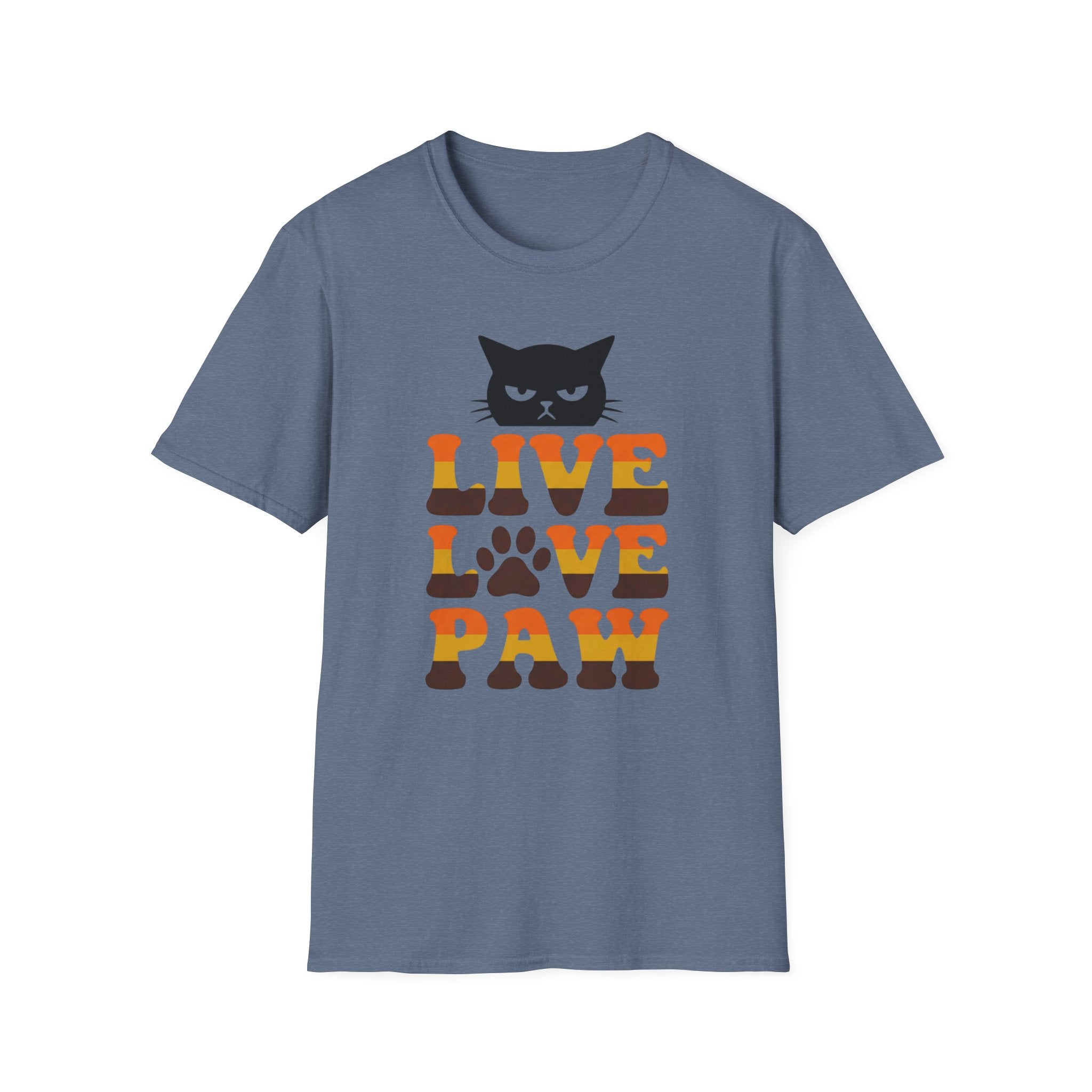 Live Love Paw Cat T-Shirt