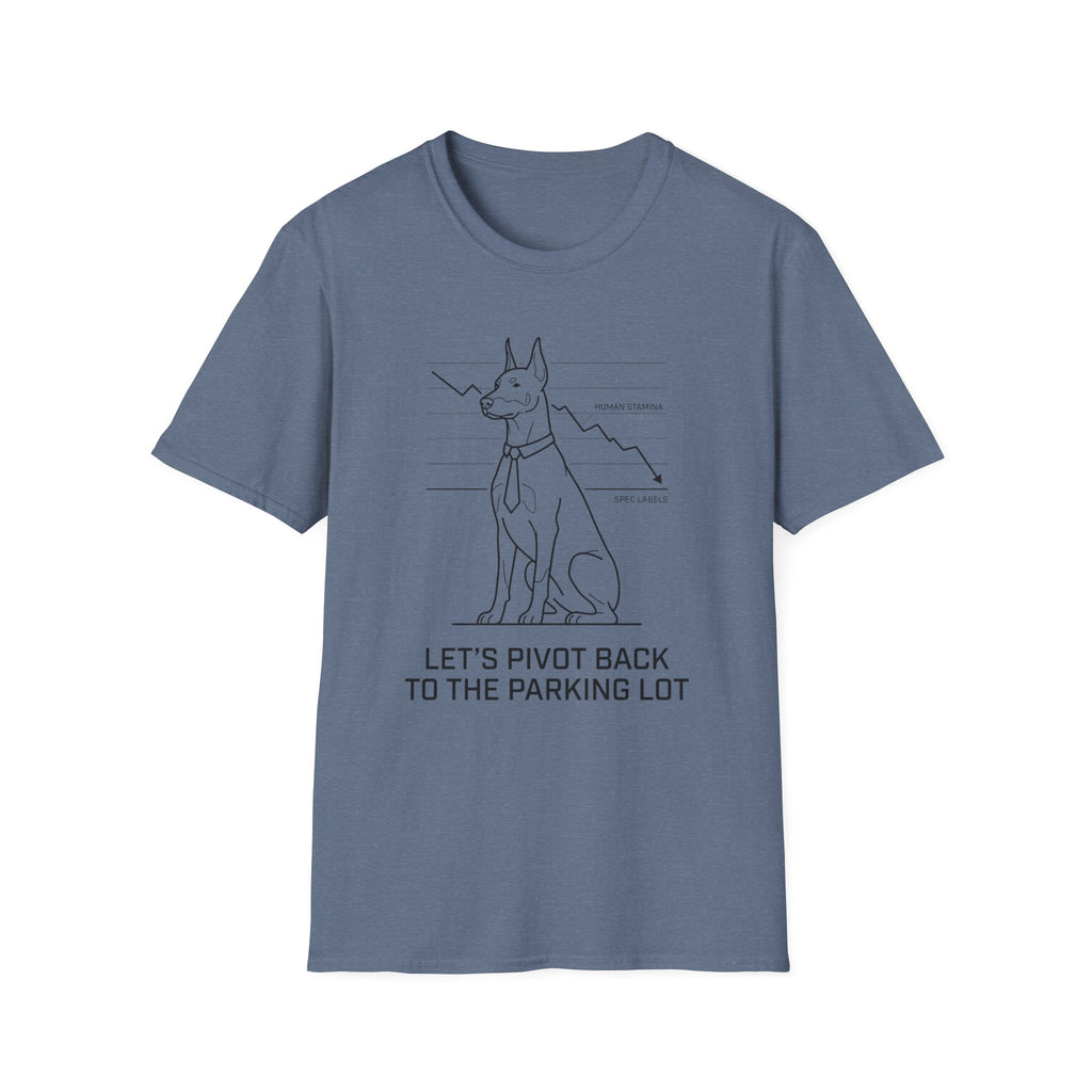 Let's Pivot Back Dog T-Shirt
