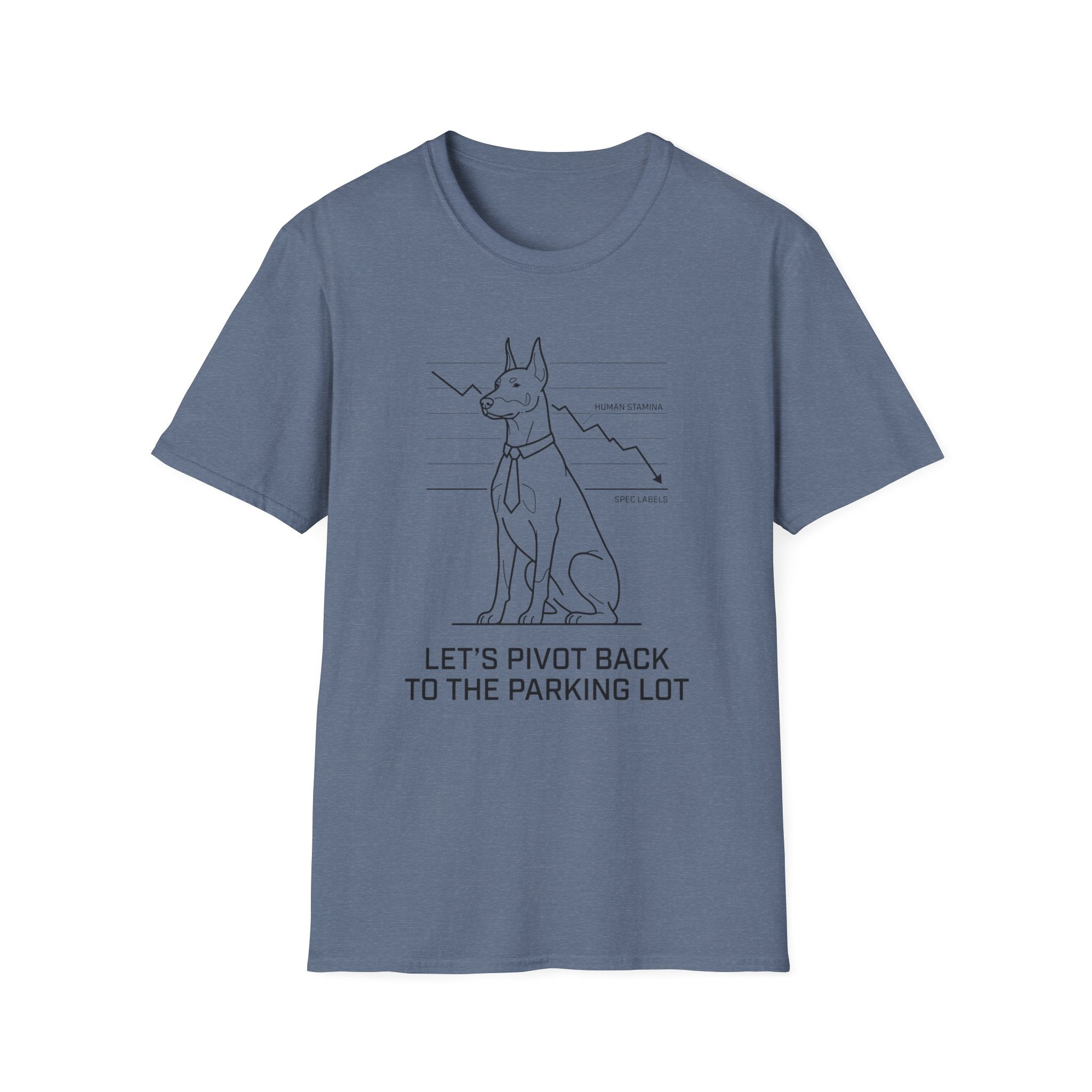 Let's Pivot Back Dog T-Shirt