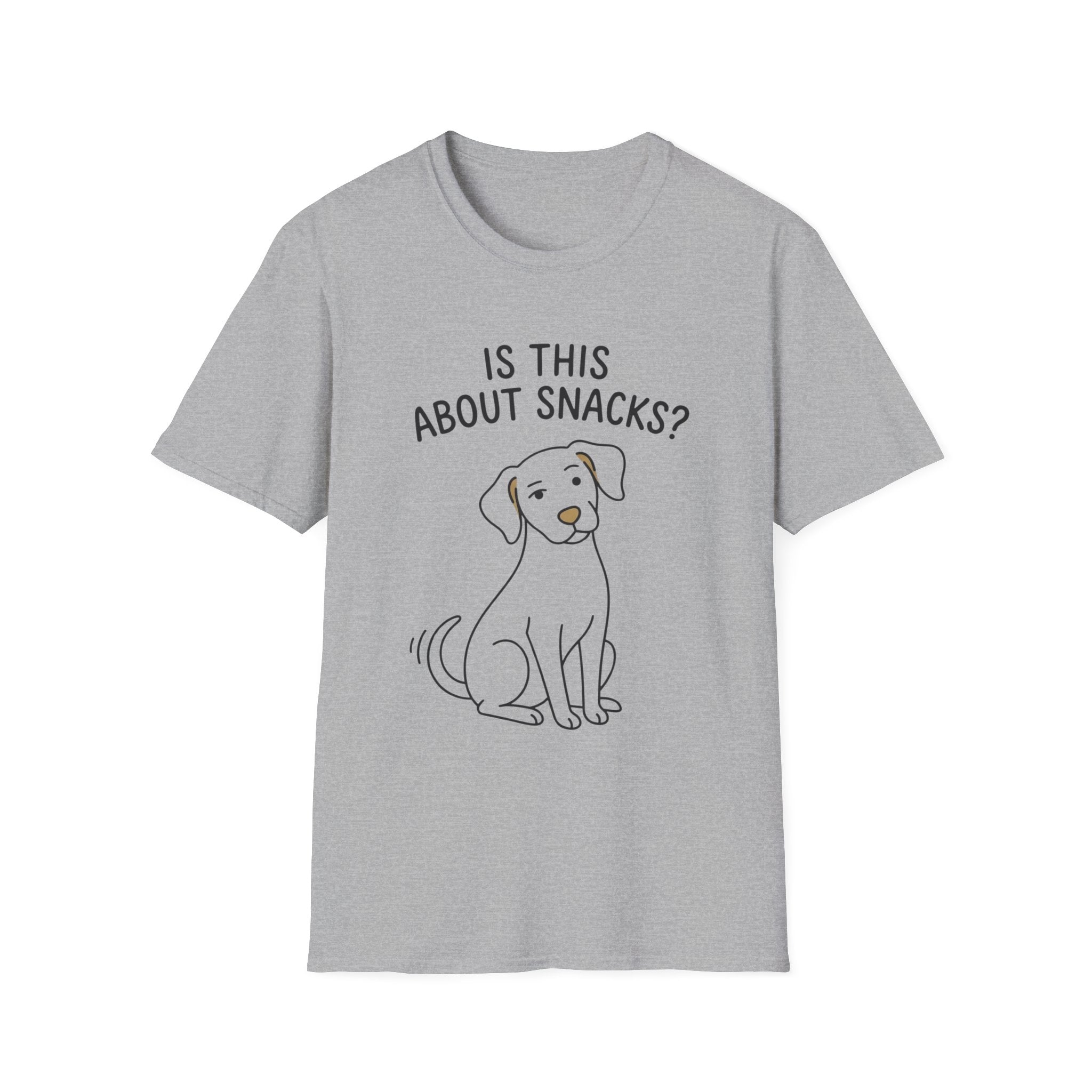 Is This About Snacks Dog T-Shirt