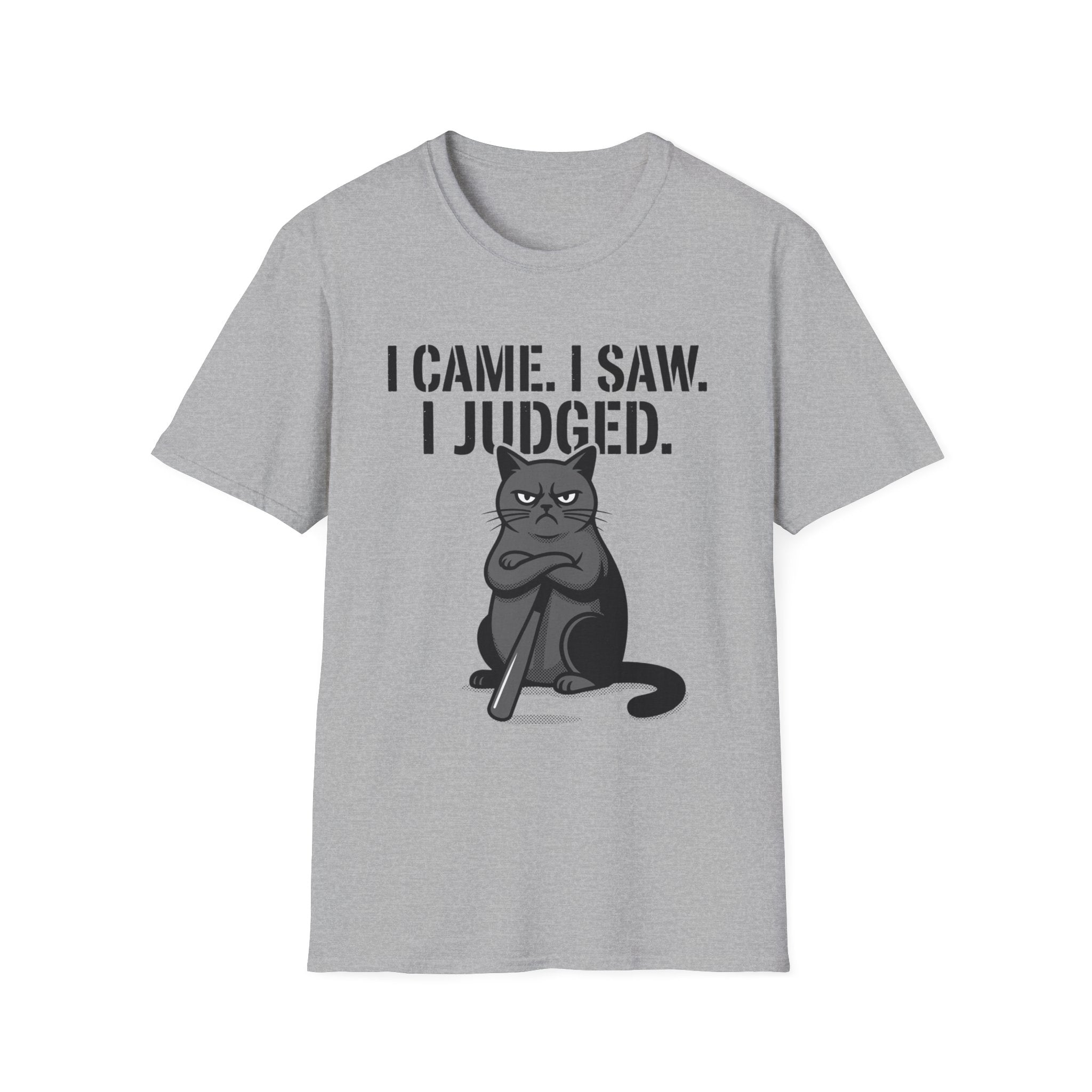I Came I Saw I Judged Cat T-Shirt