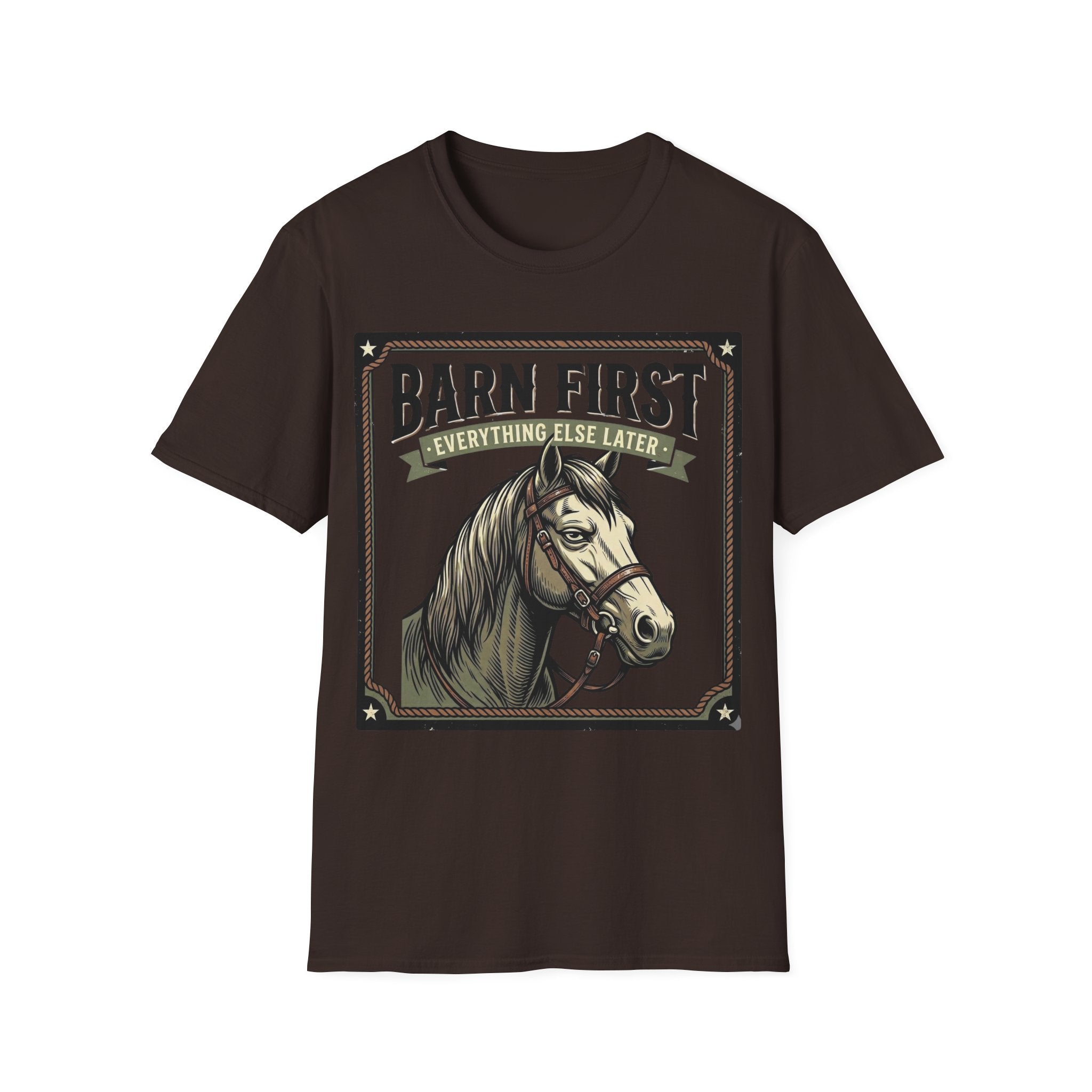 Barn First Horse T-Shirt