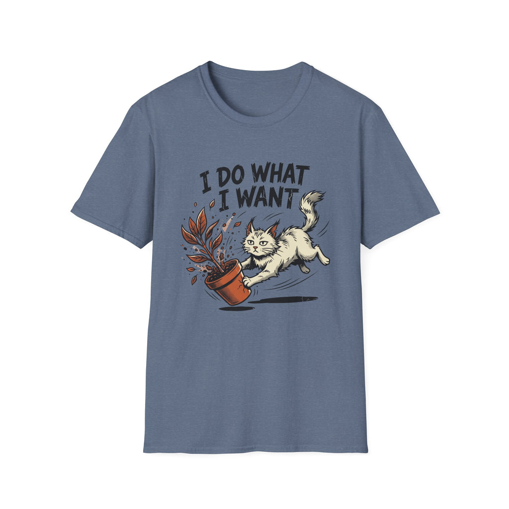 I Do What I Want Cat T-Shirt