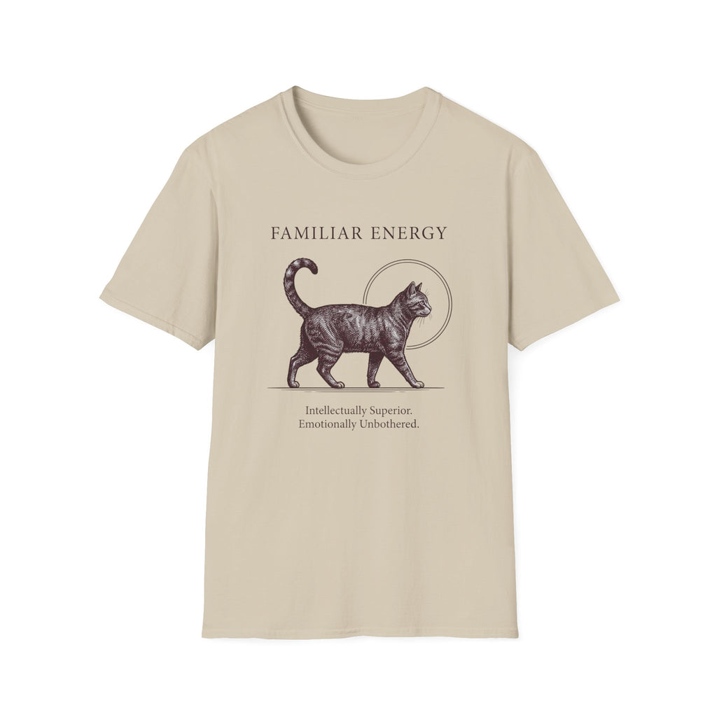 Familiar Energy Cat T-Shirt