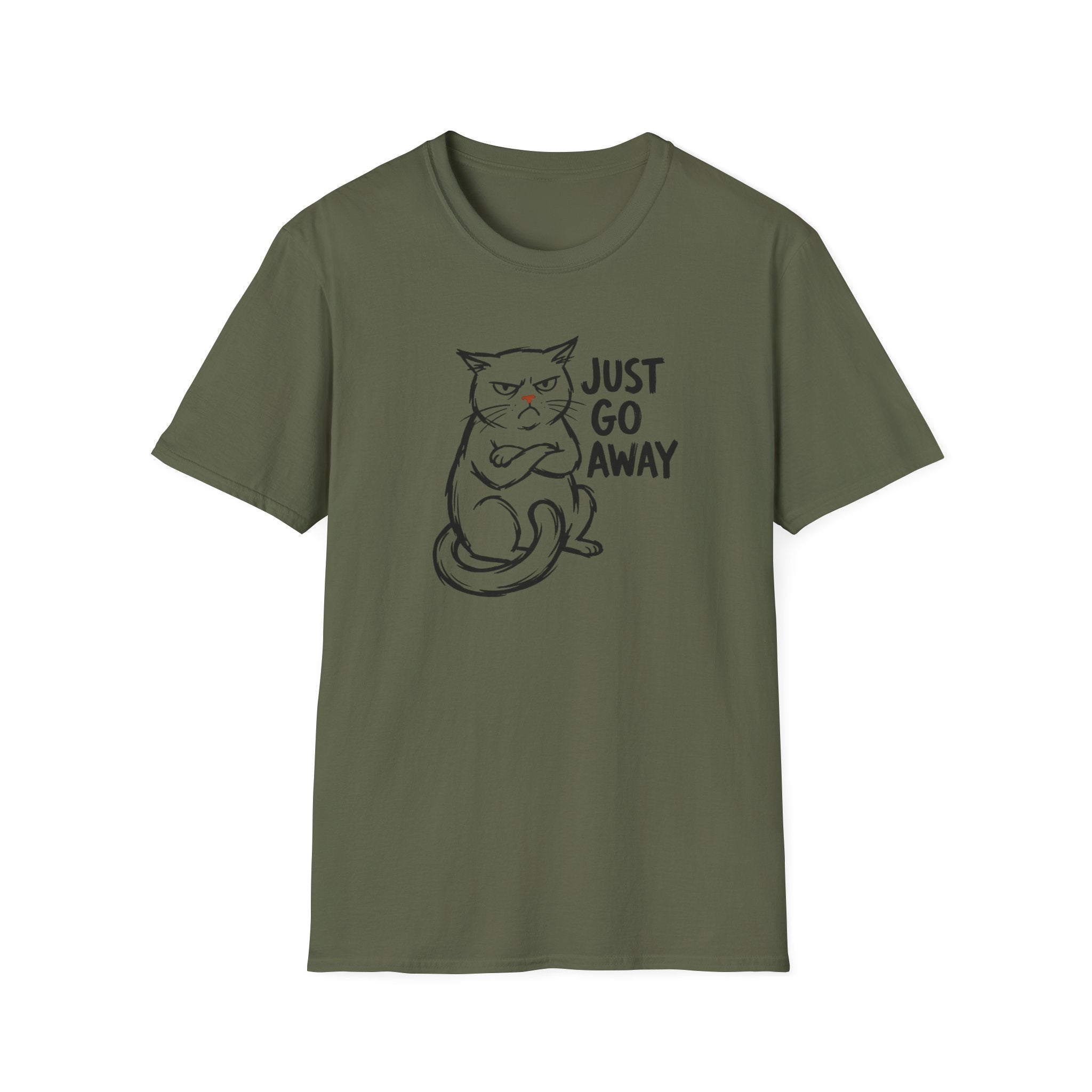 Just Go Away CatT-Shirt