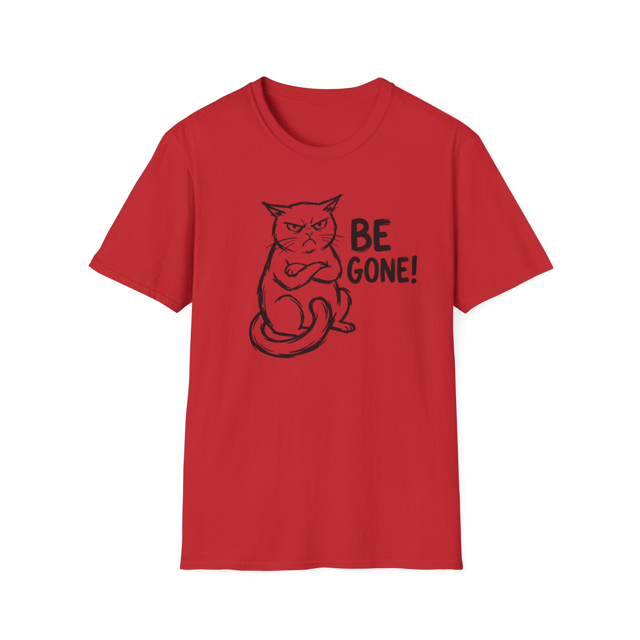 Be Gone Cat T-Shirt