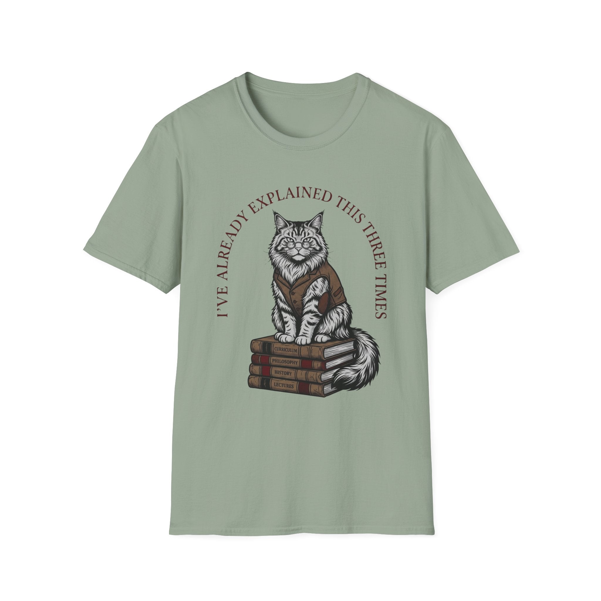 I've Already Explained Cat T-Shirt
