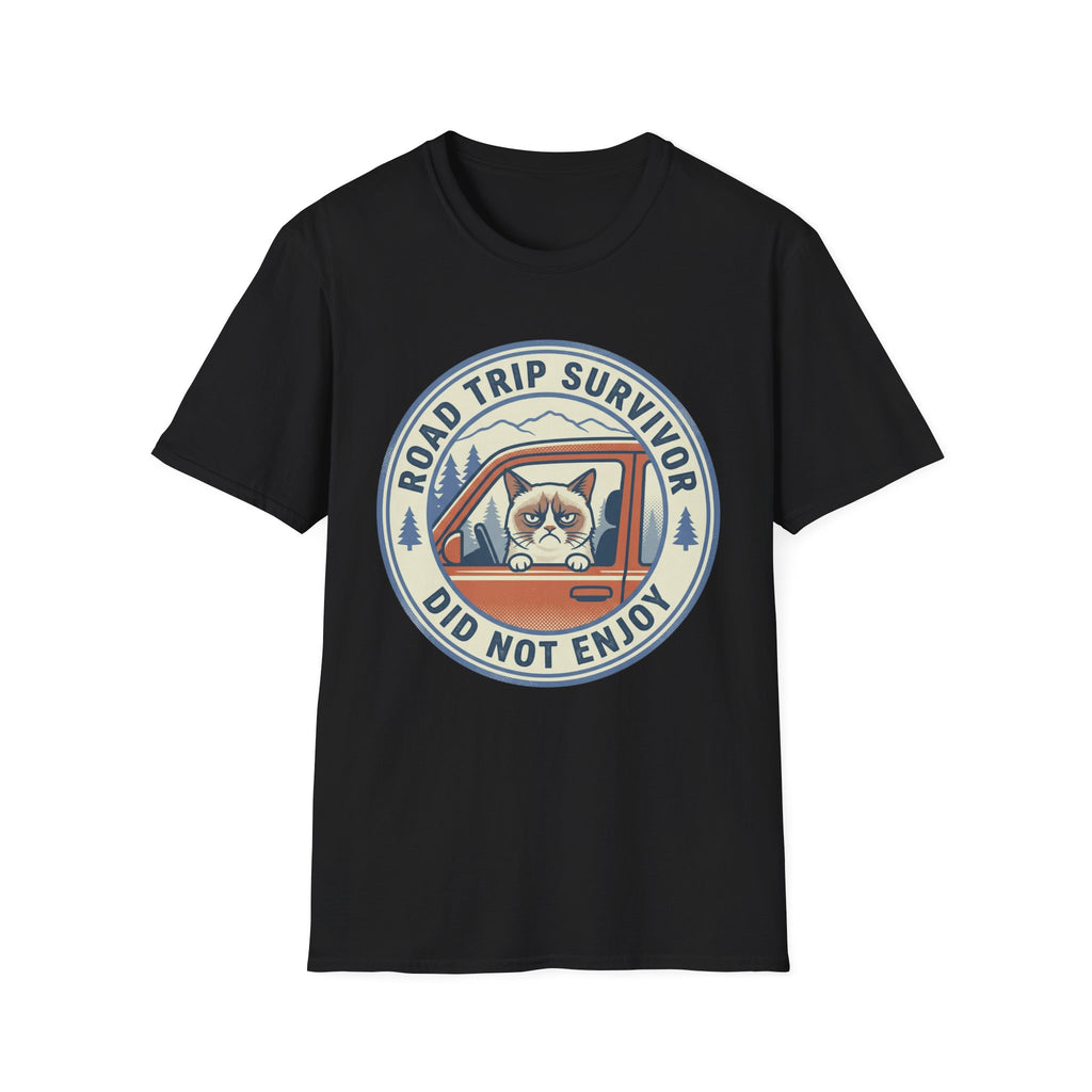 Road Trip Survivor Cat T-Shirt