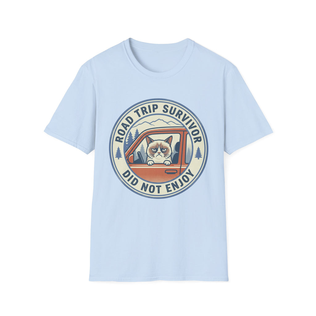 Road Trip Survivor Cat T-Shirt