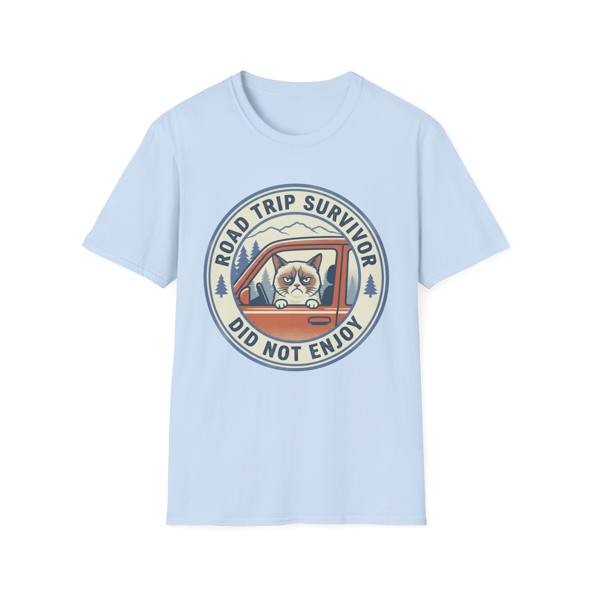 Road Trip Survivor Cat T-Shirt