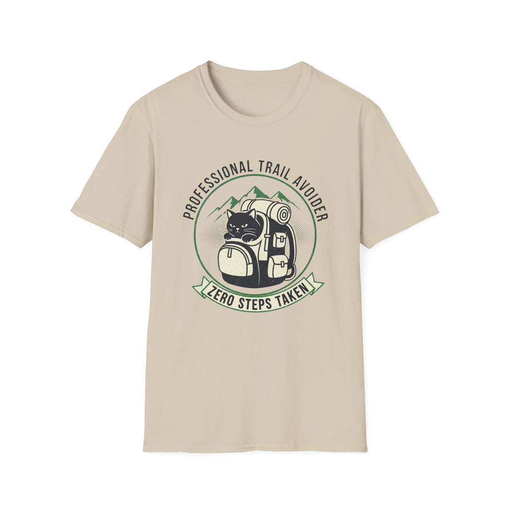 Professional Trail Avoider Cat T-Shirt