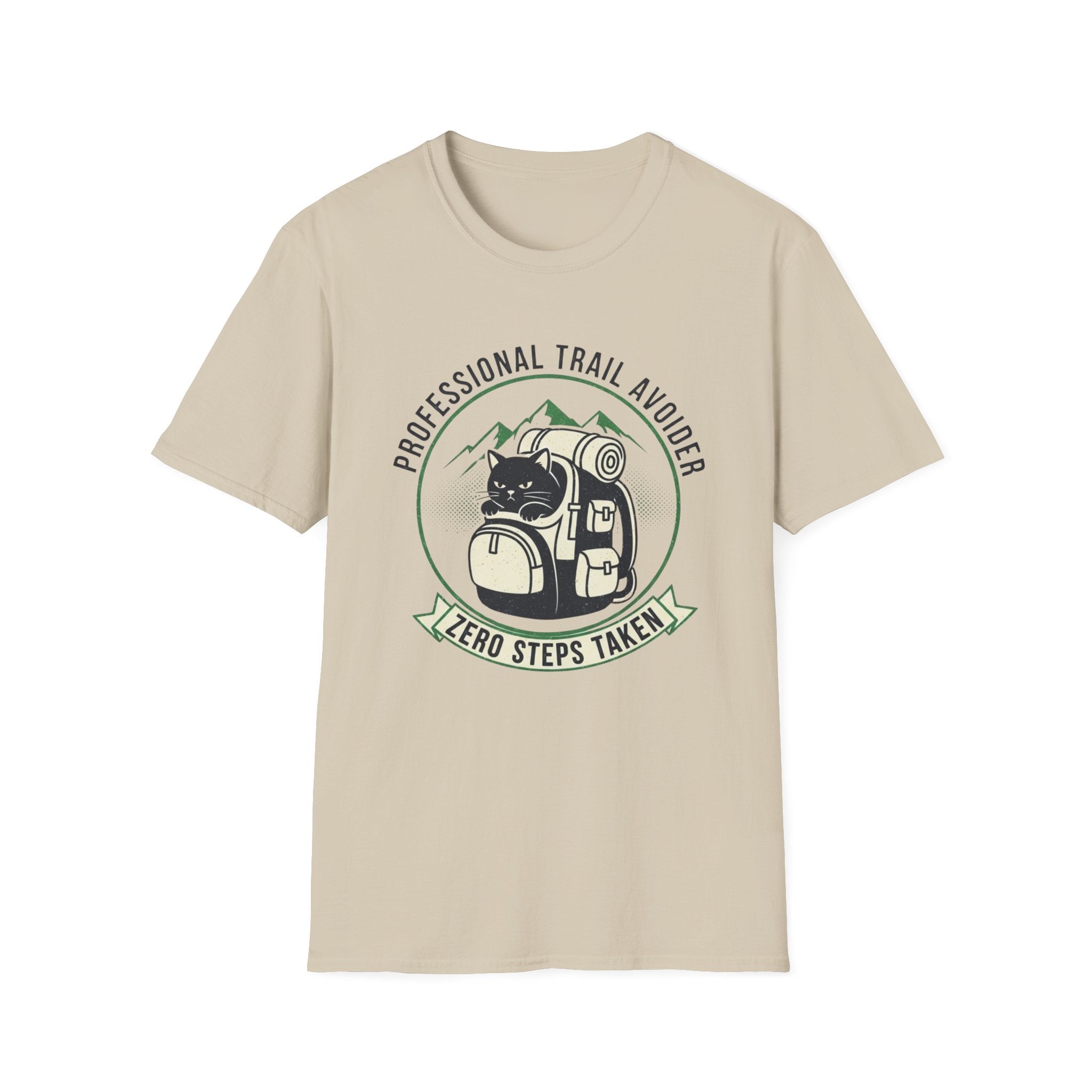 Professional Trail Avoider Cat T-Shirt