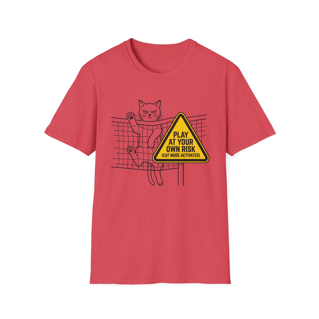 Play At Your Own Risk Cat T-Shirt
