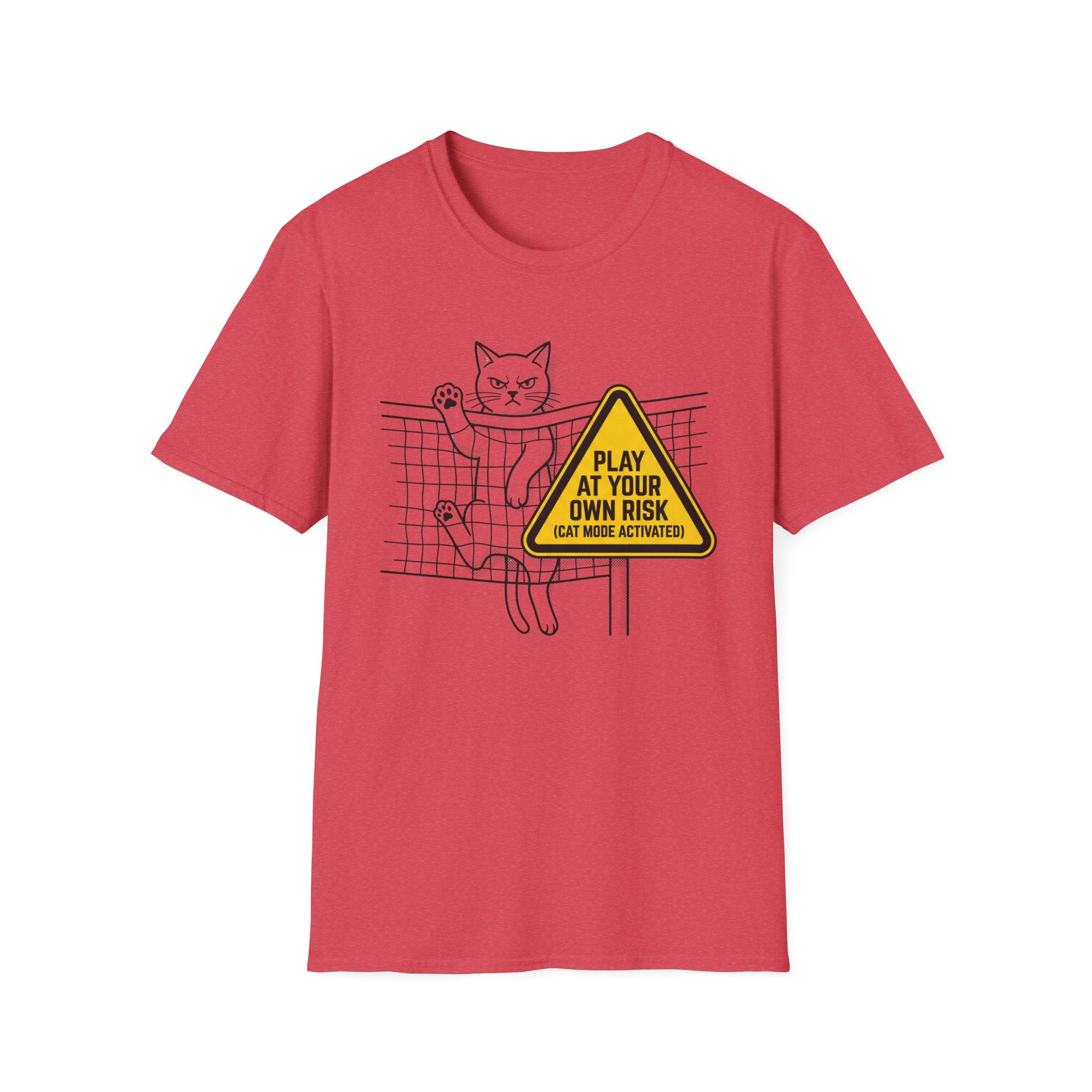 Play At Your Own Risk Cat T-Shirt