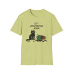 Left Unsupervised Again Cat T-Shirt