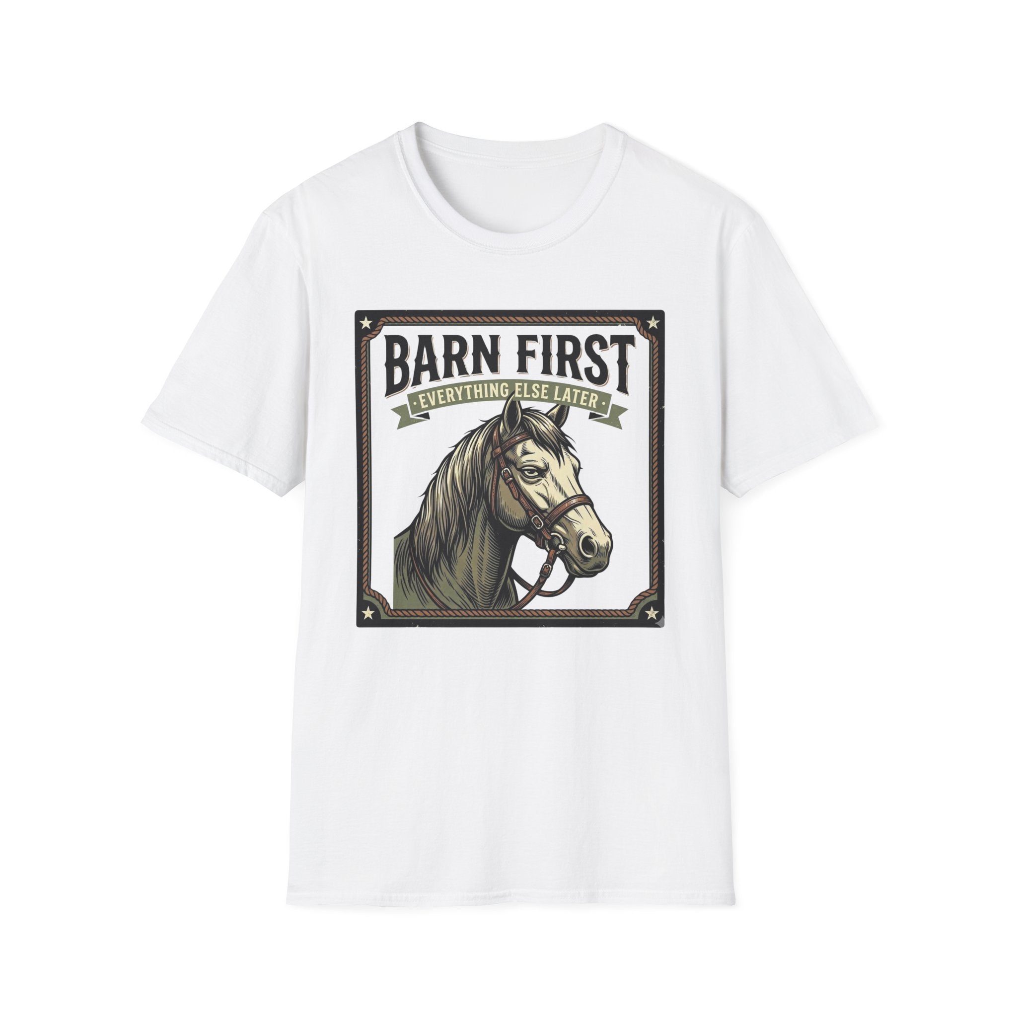 Barn First Horse T-Shirt