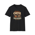 Coffee Kiss Yorkie Yorkshire Terrier Dog T-Shirt