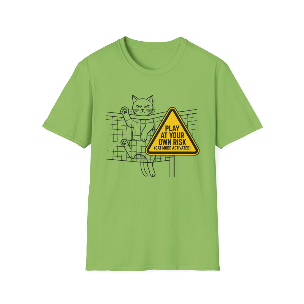 Play At Your Own Risk Cat T-Shirt